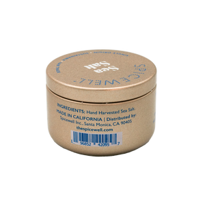 Spicewell - Product - Pocket Sea Salt - Anniversary - Limited Edition Fair Trade - Single-Origin - Hand-Harvested - Back - With Ingredients List