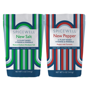 Spicewell - Product - Superfood New Salt And New Pepper Pouch Duo - Front
