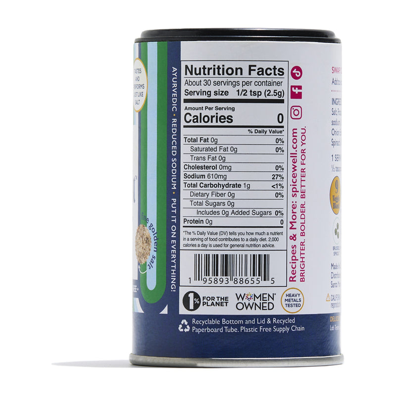 New Salt Mini Shaker, nutrition facts